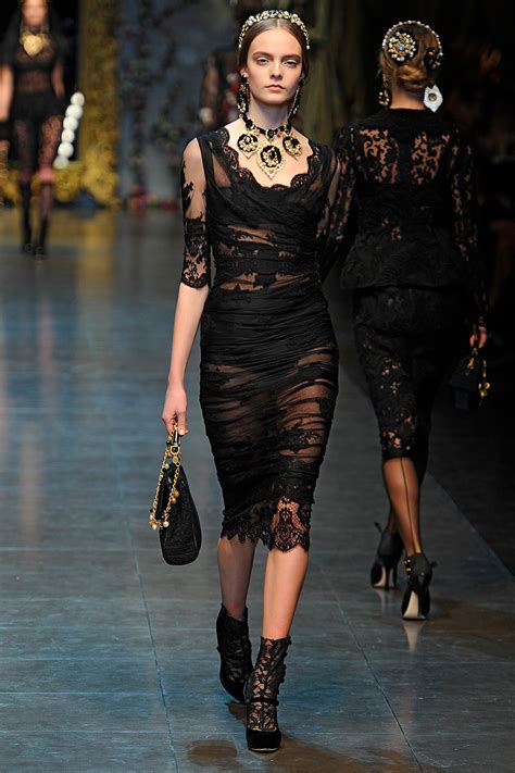 dolce gabbana fall 2012